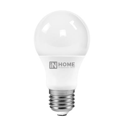 Лампа светодиодная LED-A60-VC 12Вт 230В Е27 4000К 1080Лм IN HOME