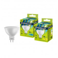 Лампа светодиодная LED-JCDR-7W-GU5.3-3000K JCDR 172-265В Ergolux 12158