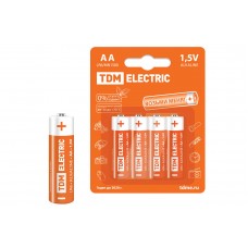 Элементы питания LR6 AA Alkaline 1,5V BP-4 TDM