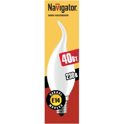 Лампа Navigator 94 334 NI-FC-40-230-E14-FR