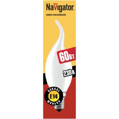 Лампа Navigator 94 335 NI-FC-60-230-E14-FR