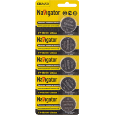 Элемент питания Navigator 94 766 NBT-CR2450-BP5