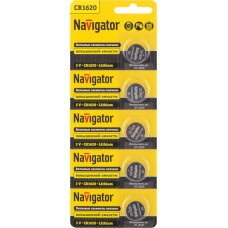 Элемент питания Navigator 94 780 NBT-CR1620-BP5