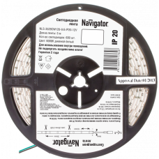 СД Лента Navigator 71 764 NLS-3528СW120-9.6-IP20-12V R5