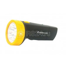 Фонарь LED 3829 (аккум. 220В черн./жел. 9 LED SLA пласт. коробка) Ultraflash 11240