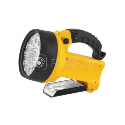 Фонарь UF3712LED (аккум 220В/12В жел. 19 LED; 4В 2Ач пласт. короб) Ultraflash 8310