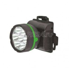 Фонарь налобный 909LED7 (7LED 1 режим; 3хR6 черн.) Ultraflash 11782