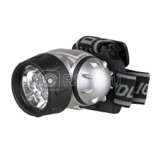 Фонарь налобный LED 5352 (14LED 4 режима; 3хR03 метал.) Ultraflash 10261