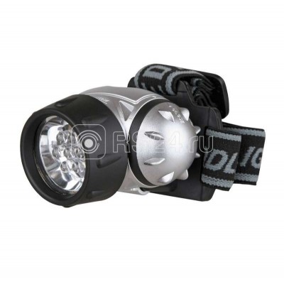 Фонарь налобный LED 5352 (14LED 4 режима; 3хR03 метал.) Ultraflash 10261