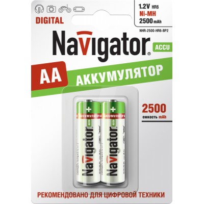 Аккумулятор Navigator 94 464 NHR-2500-HR6-BP2