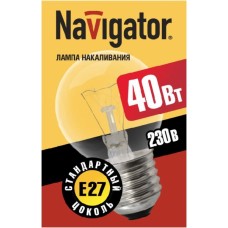 Лампа Navigator 94 310 NI-C-40-230-E27-CL (КНР)