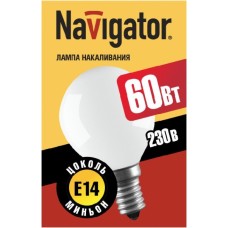 Лампа Navigator 94 317 NI-C-60-230-E14-FR