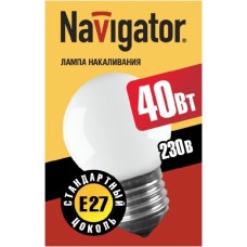 Лампа Navigator 94 311 NI-C-40-230-E27-FR