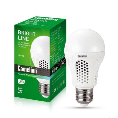 Светильник LA-115 аккумуляторный с цоколем E27 18LED Li-ion 220В Camelion 13151