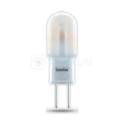 Лампа светодиодная LED1.5-JC/845/G4 1.5Вт капсульная 4500К белый G4 120лм 12В Camelion 12022