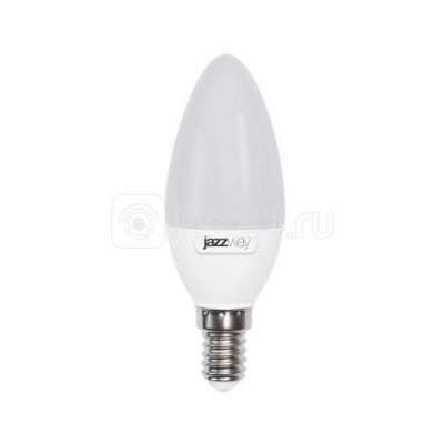 Лампа светодиодная PLED-SP C37 9Вт свеча 3000К тепл. бел. E14 820лм 230В JazzWay 4897062859457