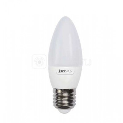 Лампа светодиодная PLED-SP C37 9Вт свеча 3000К тепл. бел. E27 820лм 230В JazzWay 4895205001923