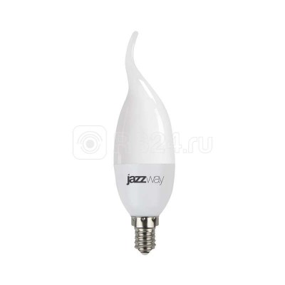 Лампа светодиодная PLED-SP CA37 7Вт свеча 4000К белый E14 560лм 230В JazzWay 4690601027917