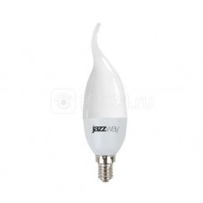 Лампа светодиодная PLED-SP CA37 9Вт свеча 3000К тепл. бел. E14 820лм 230В JazzWay 4897062859518