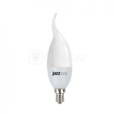 Лампа светодиодная PLED-SP CA37 9Вт свеча 5000К холод. бел. E14 820лм 230В JazzWay 4897062859549