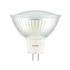 Лампа светодиодная LED3-JCDR/830/GU5.3 3Вт 3000К тепл. бел. GU5.3 215лм 220-240В Camelion 11367