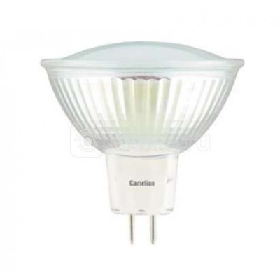 Лампа светодиодная LED3-JCDR/830/GU5.3 3Вт 3000К тепл. бел. GU5.3 215лм 220-240В Camelion 11367